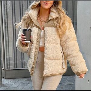 The North Face Sherpa nuptse puffer